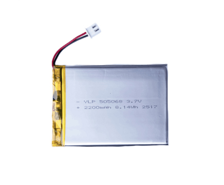 505068 2200mAh 3.7V Ultra-Thin High-Capacity Li-Po Battery