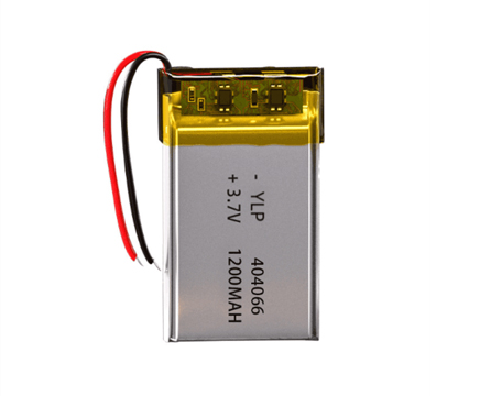 404066 Polymer Li-Battery, 1200mAh 3.7V | Walkie-Talkies/Speakers/Game Consoles/Dash Cams