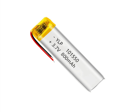 Direct-Supply 101550 Polymer Li-Battery, 800mAh 3.7V | Hand Fans/Headsets/Locks/Trash Cans