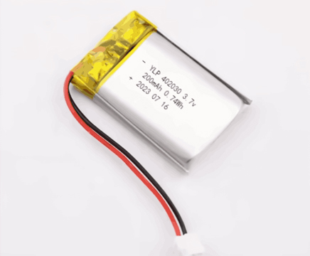 Factory Wholesale 402030 Polymer Li-Battery, 200mAh 3.7V | Bluetooth/Scales/Lights/Toys
