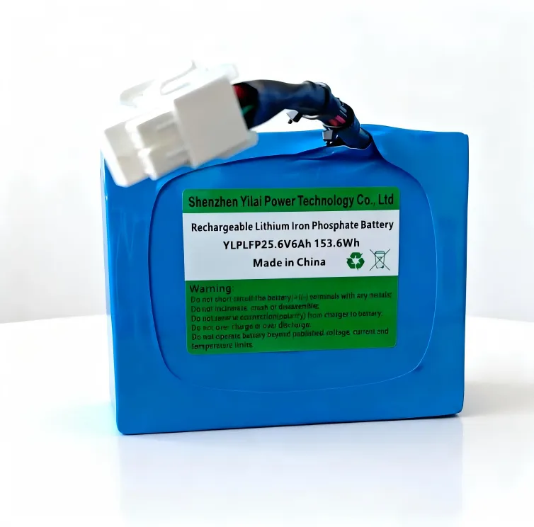 LiFePO4 25.6V 6Ah Batteries for Solar Storage, UPS Backup, Smart Monitor, Small Irrigation/Ventilation